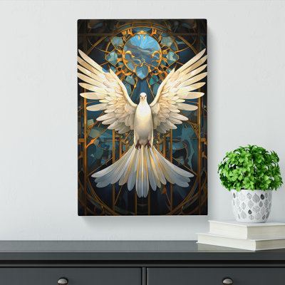 Dove Bird - Wrapped Canvas