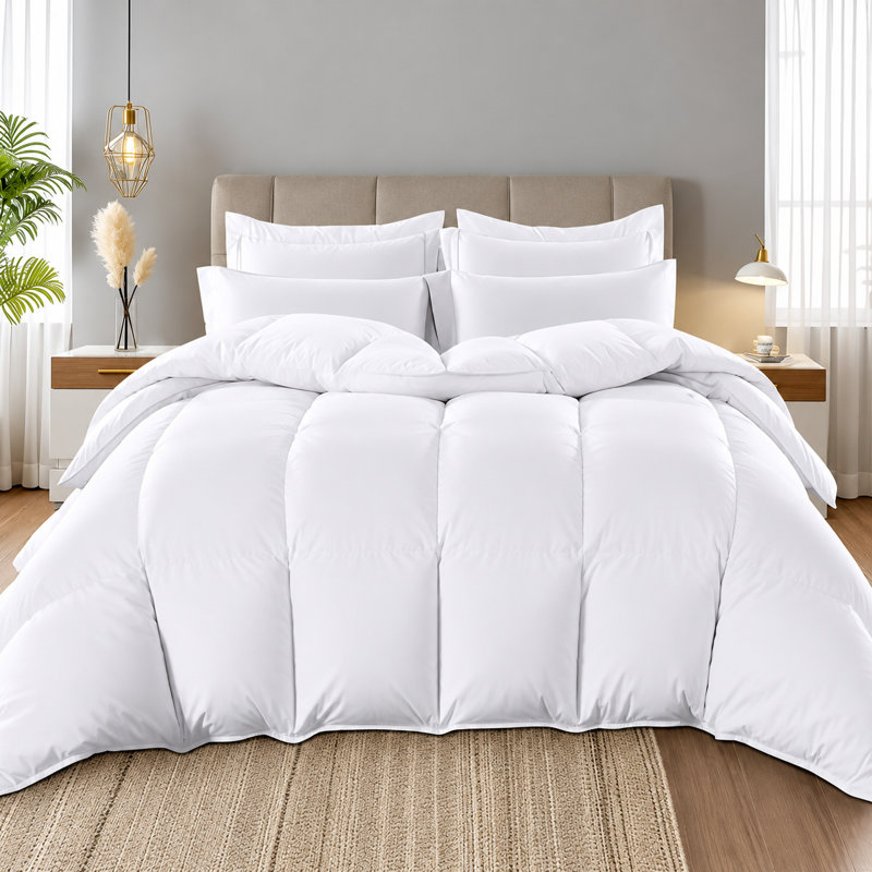 Aspire Homeware 4.5 Tog Summer Duvet for Hot Sleepers, Double (200cm Width X 200cm Length)