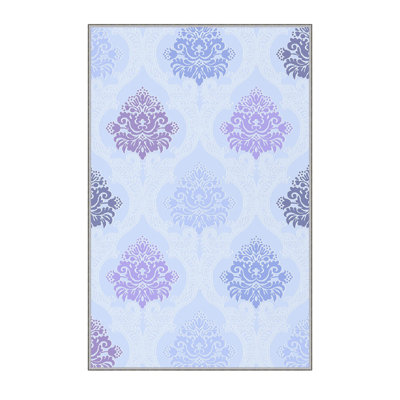 Elegant 3D Printed Area Rug, 4.6 x 7.2 ft | 100% Polyester, 0.31 in Pile Height, Antibacterial | Non-Slip PVC Felt Dot Underside, Machine Washable, Perfect for Living Room or Bedroom, Durable & Stylish Design