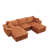 Orange Fabric/Foam est en rupture de stock