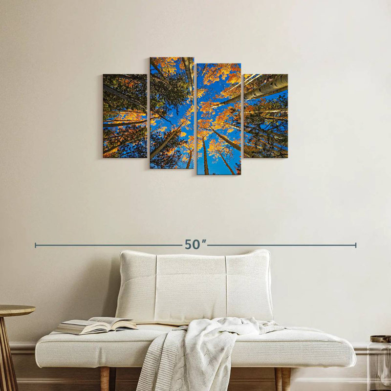 Alvord Aspen Forest In Autumn, 22"H x 36"W