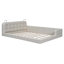 Grand lit plateforme tapissier avec 2 lampes de lecture-2088861104