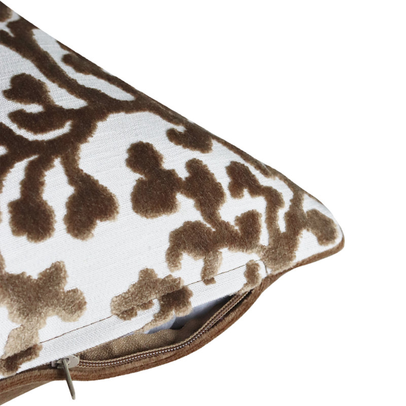 Housse de coussin Galaxia Sea Shore, Brun clair