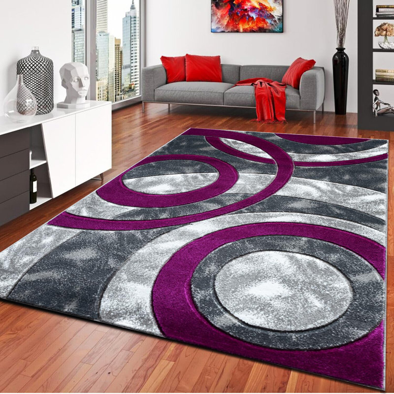 Claressa Abstract Area Rug, Rectangle 160 x 230 cm