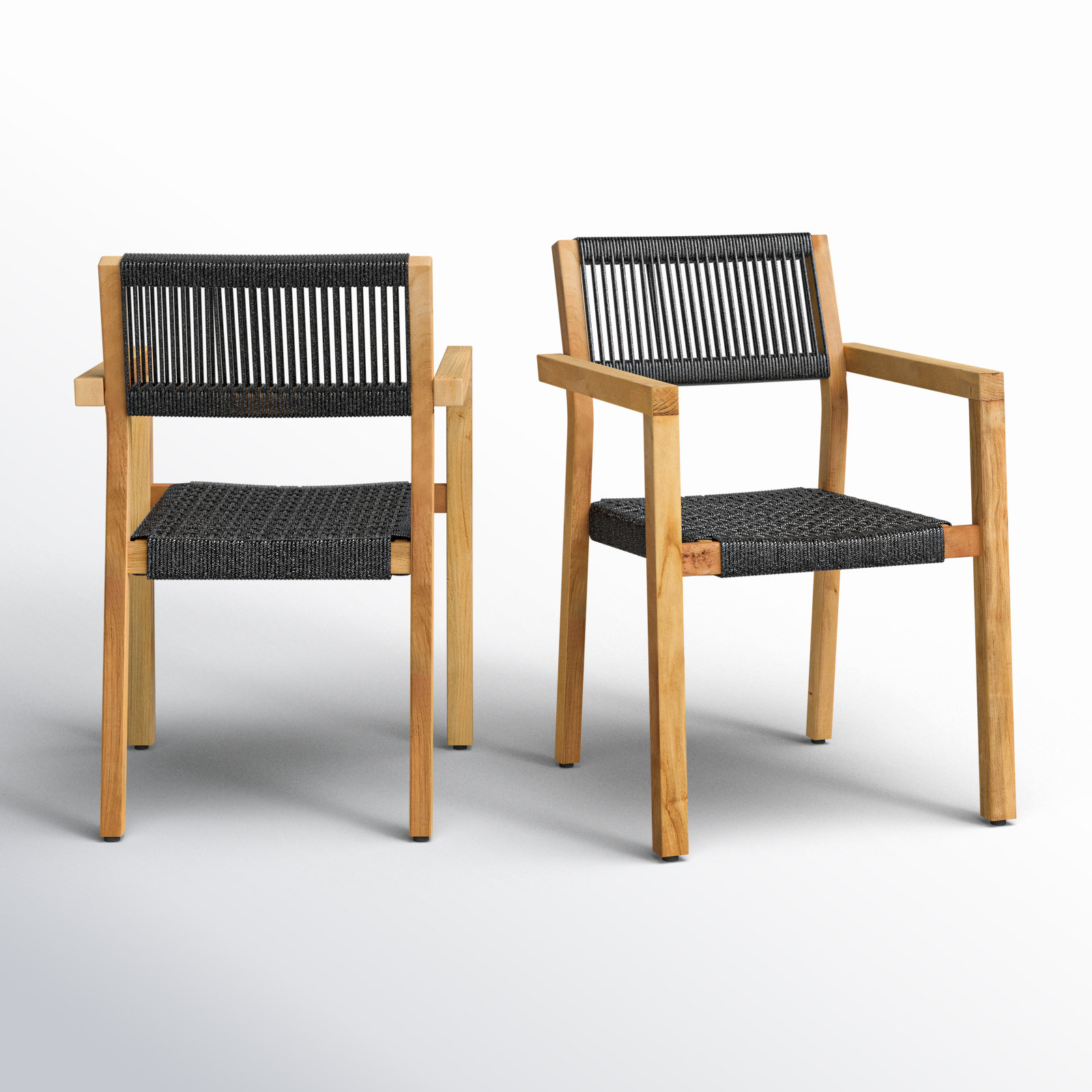 Gabby Teak Outdoor Dining Armchair