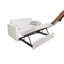 Canapé-lit convertible 3-en-1 53 po Modern Velvet-1866577570-1866577572