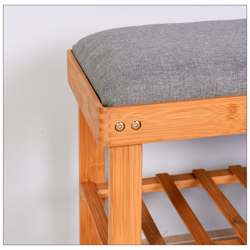Wood Storage Bench