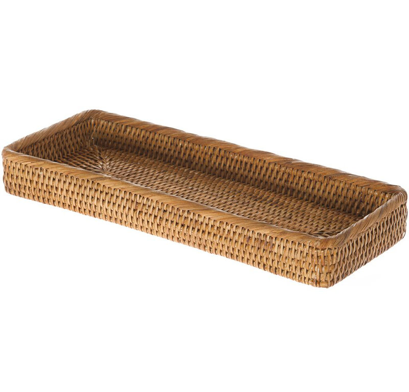 Plateau de coiffeuse Everard, Brun miel