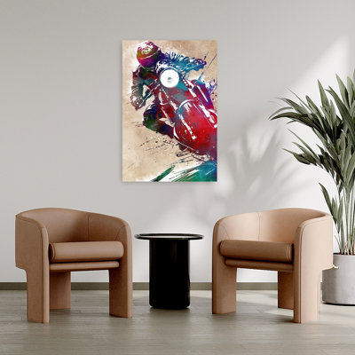 Sport Motor 5 Contemporary Wall Art
