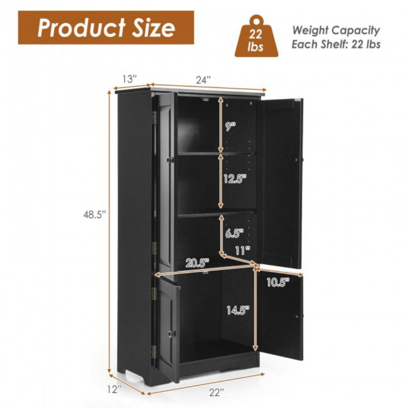 Marchant Accent Cabinet, Antique Bronze