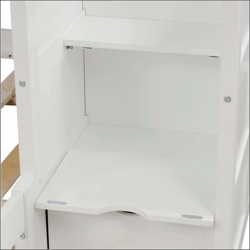  Lit superposé, Blanc