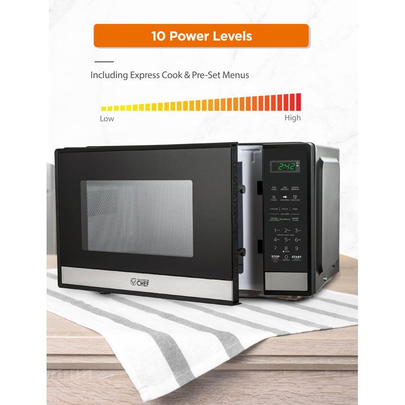 CHM Series Commercial Chef 19.1'' 0.9 Cubic Feet cu. ft. Countertop Microwave
