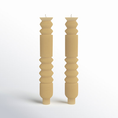 Artemis Unscented Taper Candles in Box