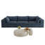 Canapé 118,2 po Cloud, tissu velours côtelé-1333567814-1333567931