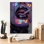  Art mural en toile, 18 po x 26 po «Guprim Pleasure 2» par Ann Klee
