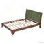 Base de lit en bois de pin de style Mid-Century moderne-547851857-547851860