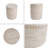 Outdoor/Indoor Lightweight Concrete Side Table