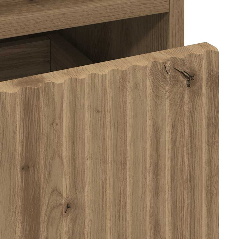 Bedside Table , Artisan Oak