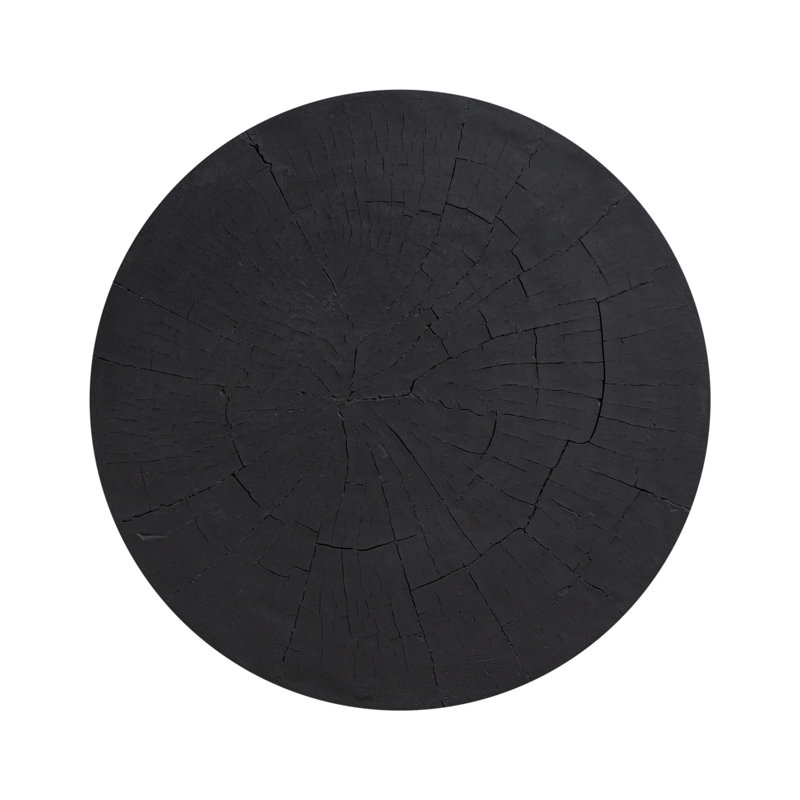 Layo End Table-Black Resin