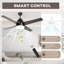 Ozelia Ceiling Fan with LED Lights-651814754-651814781
