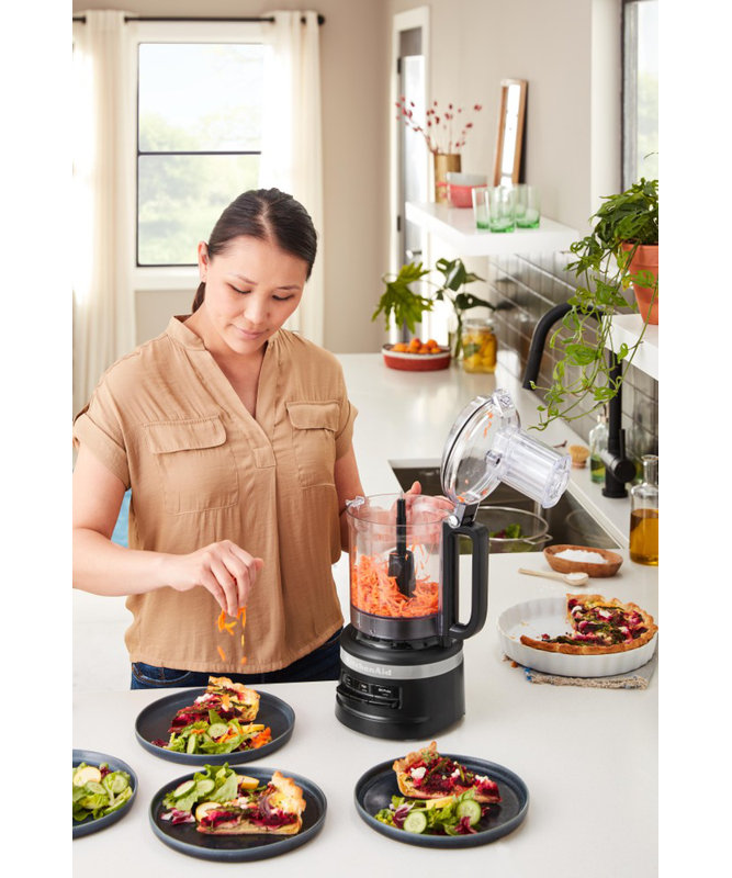 Kitchenaid 2.1L Food Processor, Matte Black