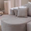 106 po Canapé modulaire courbé en tissu 2 pièces avec méridienne pour salon -2098939032