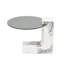Table basse blanche avec table d'appoint