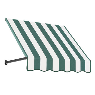 Awntech Dallas Retro Acrylic Fabric Fixed Awning