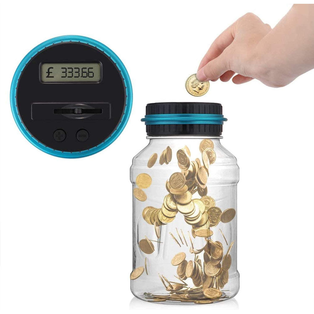 Symple Stuff Crystal Money Counter