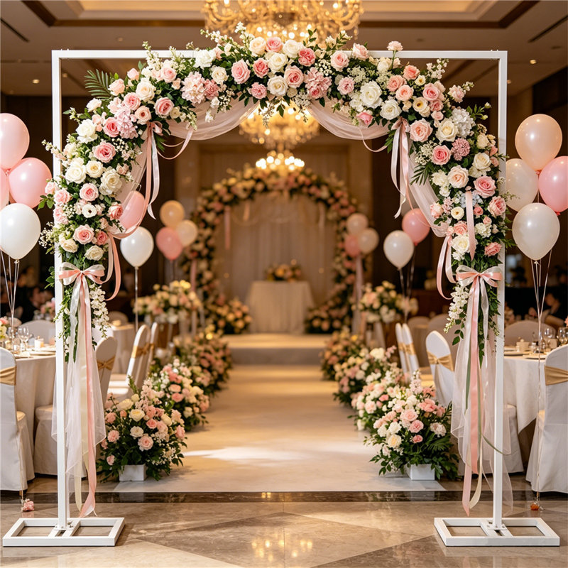 Garden Arch Wedding Backdrop Stand