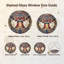 Panneau de fenêtre en verre pour décoration intérieure American Independance USA 250th Anniversary - H 12 po-126676276