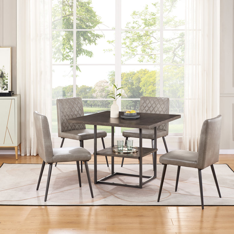 Ensemble repas pour 4 personnes, Noir