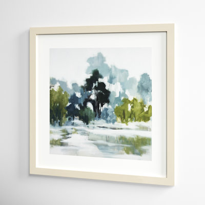 Geneve Pond Reflections Print