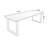 Light-walnut Rectangular Solid Wood desk-109514007