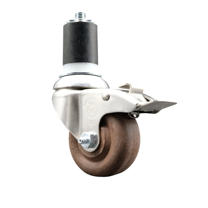 Frein à roulettes en nylon 316SS