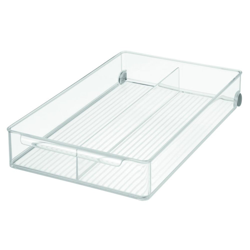 Plastic 2 Compartment Makeup Organizer