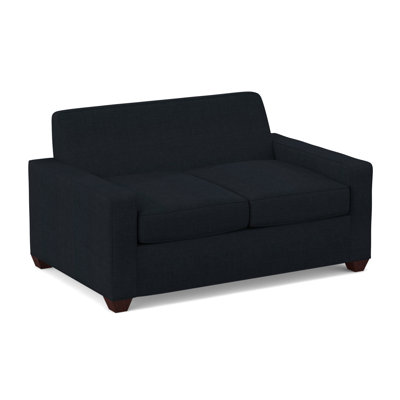Avery 72" Square Arm Sofa Bed with Reversible Cushions