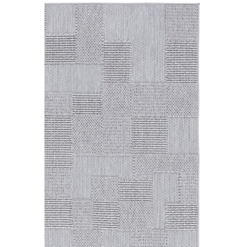 Keundre Performance Geometric Indoor/Outdoor Area Rug, Rectangle 5'3" x 7'6"