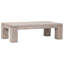 Table basse rectangulaire en pin récupéré 56 pouces Vireo-97704949