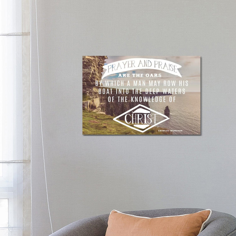 Prayer And Praise Oars by Stede Bonnett - Wrapped Canvas Print, 66.04 cm H x 45.72 cm W x 3.175 cm D