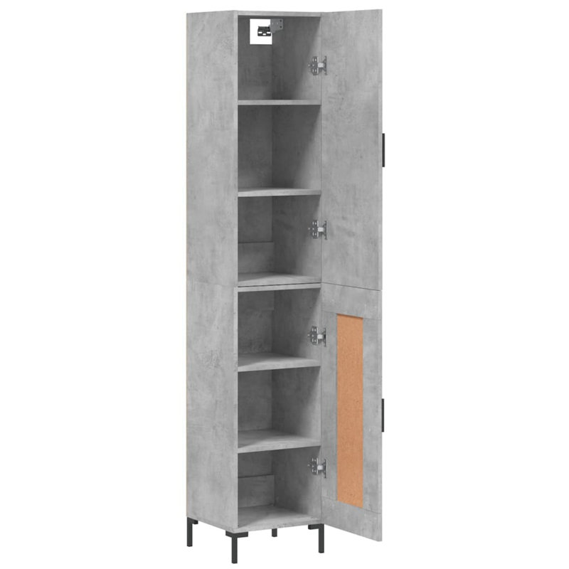 Maynord 34.5cm Sideboard, Concrete Grey