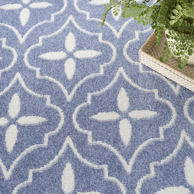 Tapis intérieur / extérieur rectangulaire Arisa, Rectangle 8 pi x 10 pi