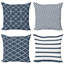 Harkiran Indoor / Outdoor Square Cushion Cover-694435611-694435586
