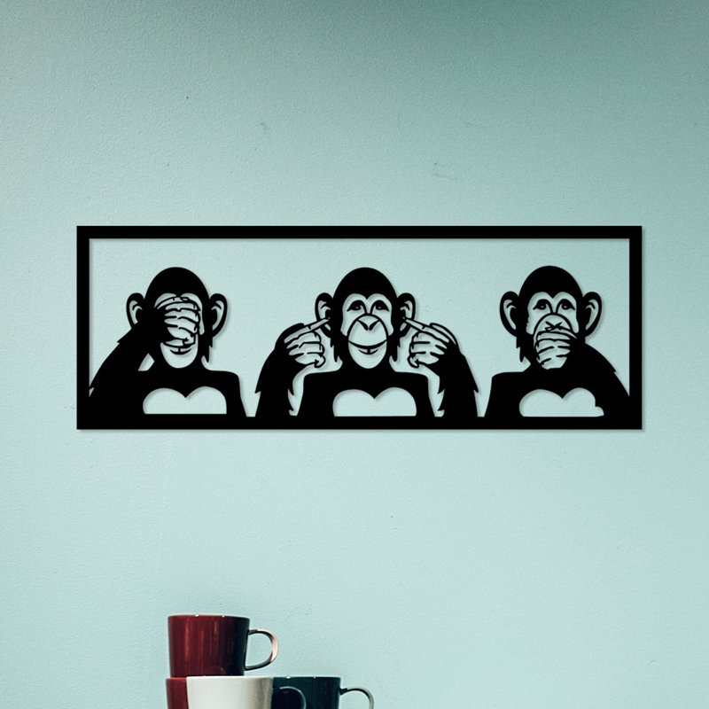 Décoration murale, H 9,84 po x l 27,56 po x P 0,6 po