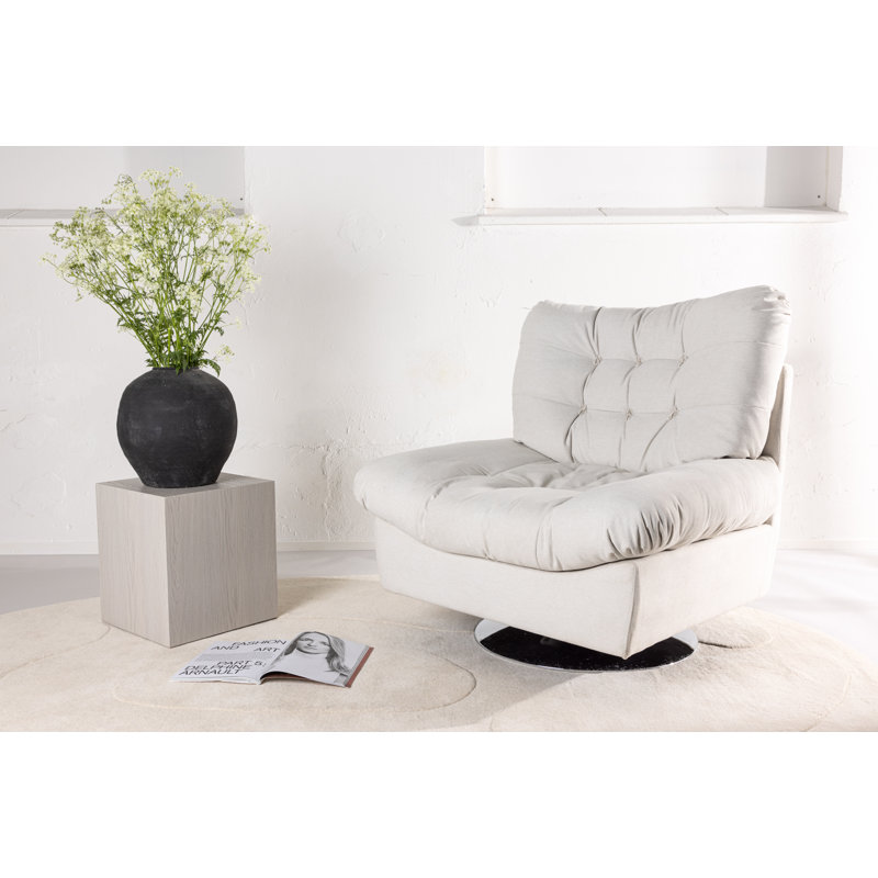 Brevan Upholstered Swivel Accent Chair