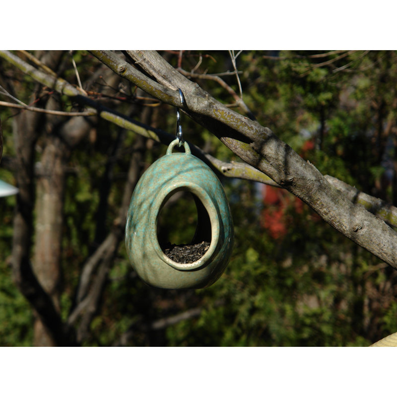 Mangeoire à oiseaux décorative, Vert