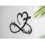 Décoration murale personnalisée en métal cœur et infini en métal pour la Saint-Valentin ou un cadeau de mariage-1629998967-1629998974-1629717998