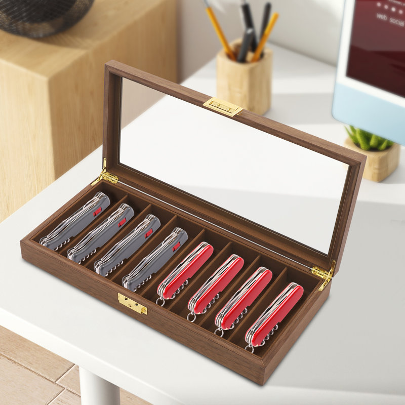 Flatware Storage Box, Brown