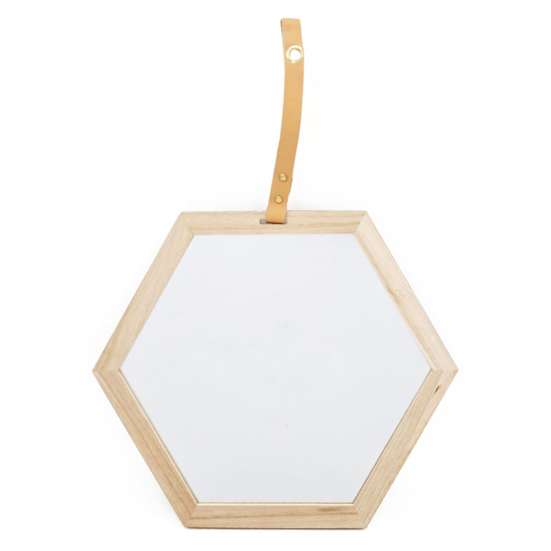 Miroir hexagonal Harlan, 16 po x 14 po