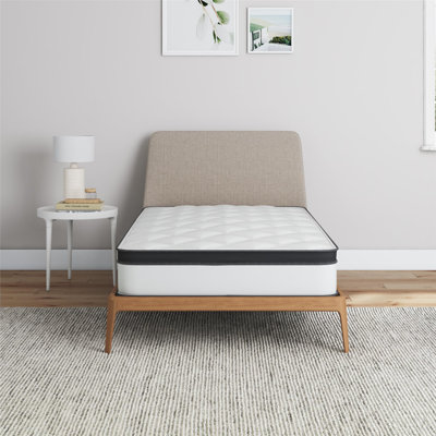 Matelas à ressorts à surface Euro de fermeté moyenne de 8 po de Wayfair Sleep